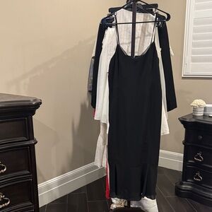 Banana Republic Classic Black Midi Dress